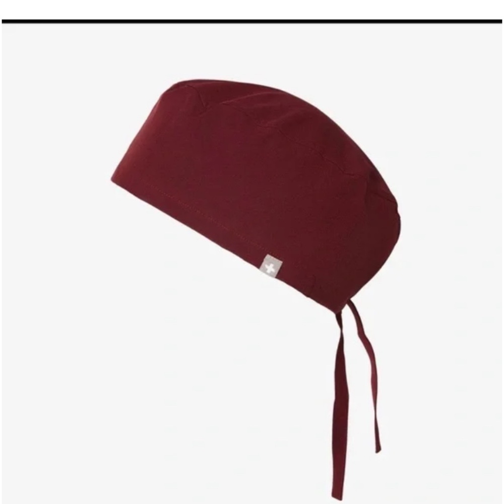 Figs Scrub Cap Burgundy-used (like new)